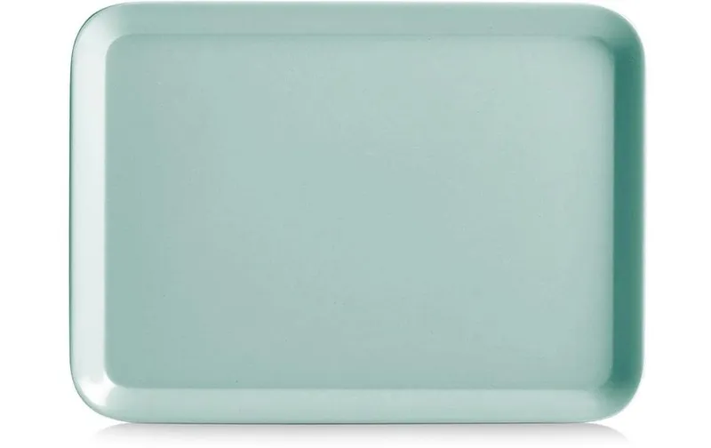 Zeller Present Serviertablett Melamin Blau
