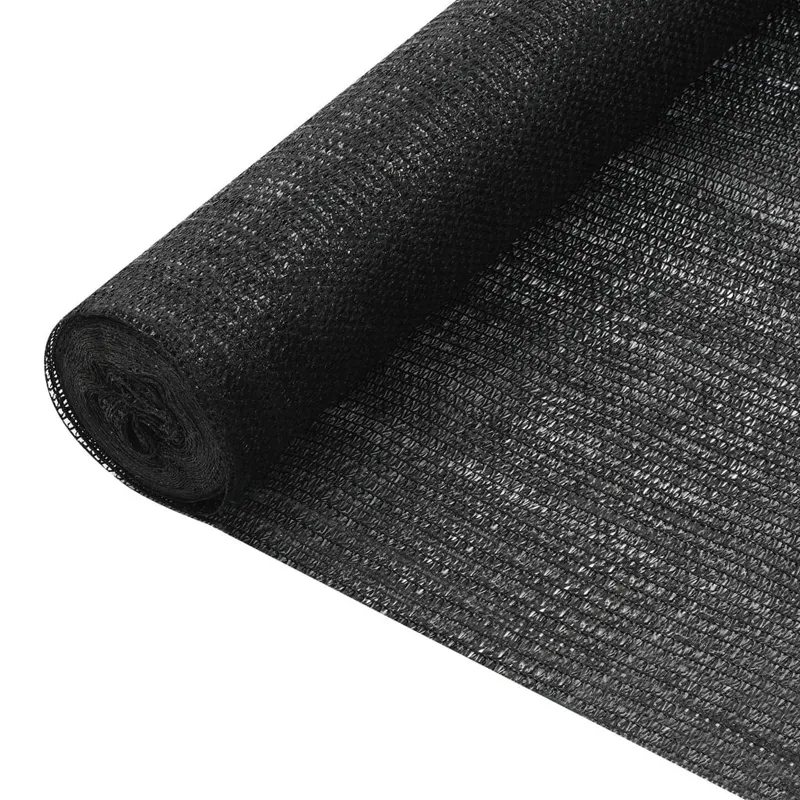Zaunblende nero 3,6x25 m HDPE 75 g/m²