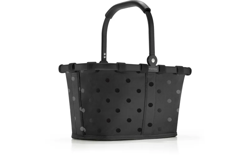 Reisenthel Einkaufskorb Carrybag XS Frame Glossy dots black