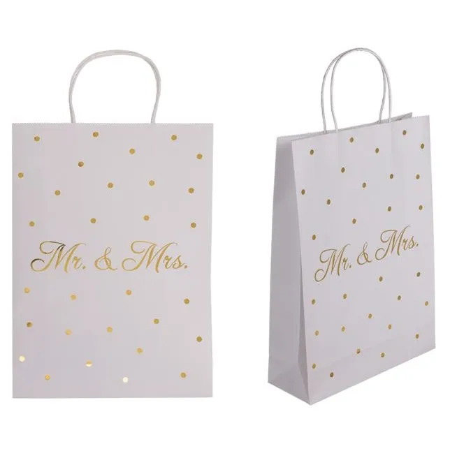 Geschenktüte Mr. & Mrs. mit