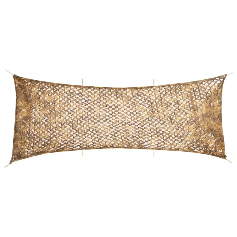 Tarnnetz mit Aufbewahrungstasche 623x203 cm Sandfarbe