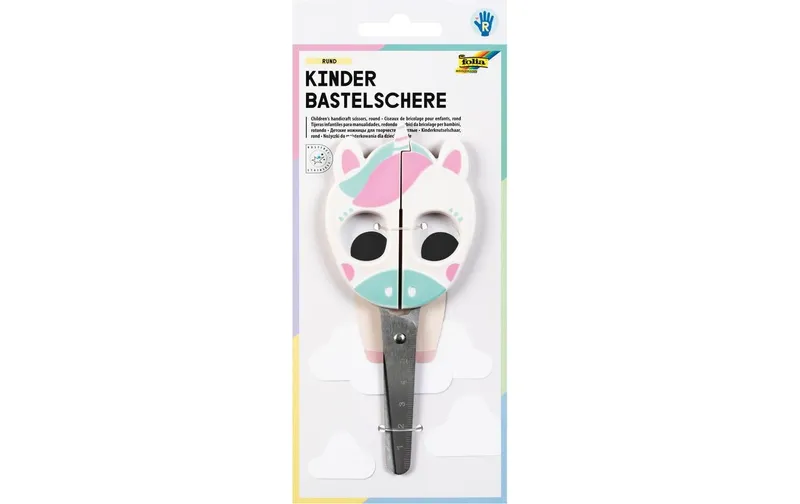 Folia Kinderschere Einhorn 16 cm