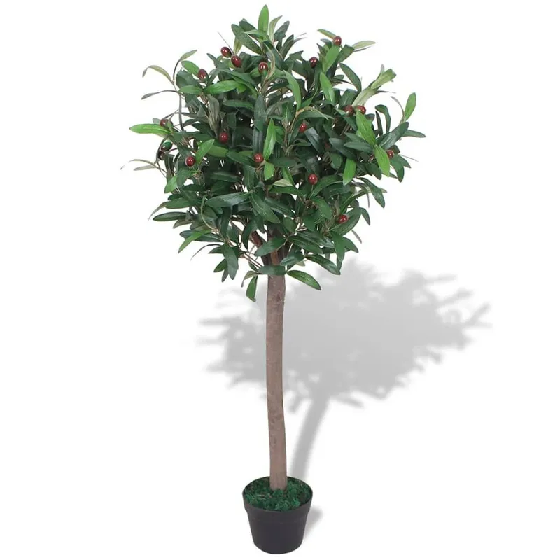 artificiale Lorbeerbaum mit Topf 120 cm verde