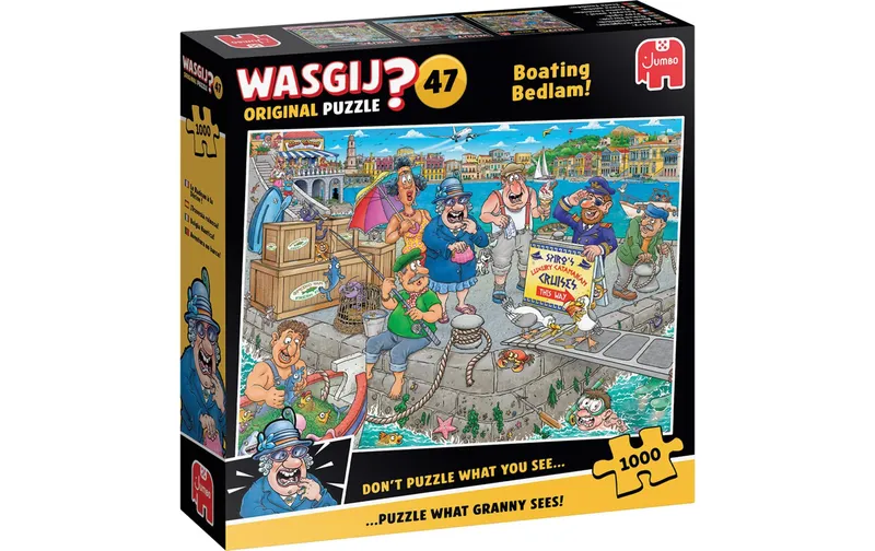 Jumbo Puzzle Wasgij Original 47 Boating Bedlam