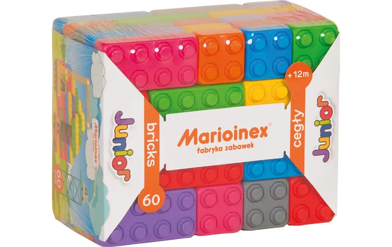 Max Bersinger Baukasten Marioinex Junior Bricks - 60 Teile