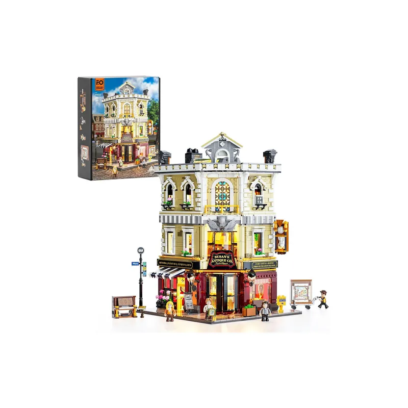 Lumibricks Negozio di antiquariato con illuminazione - 2847 pezzi
