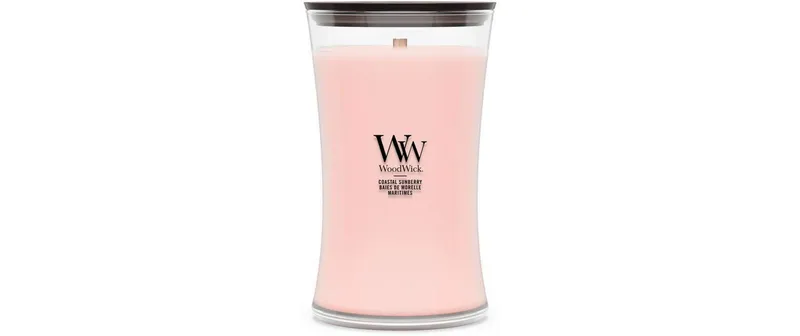 Woodwick Duftkerze Coastal Sunberry Large Jar