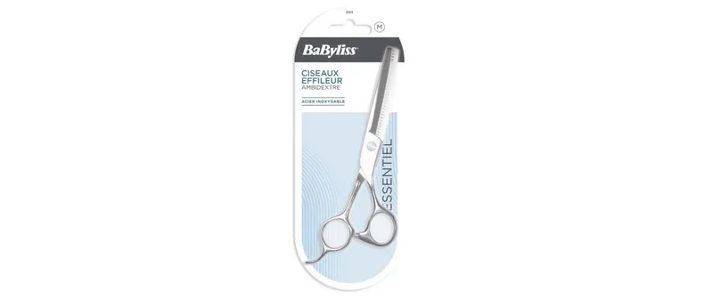Babyliss Effilierschere Effilierschere Edelstahl beidhändig