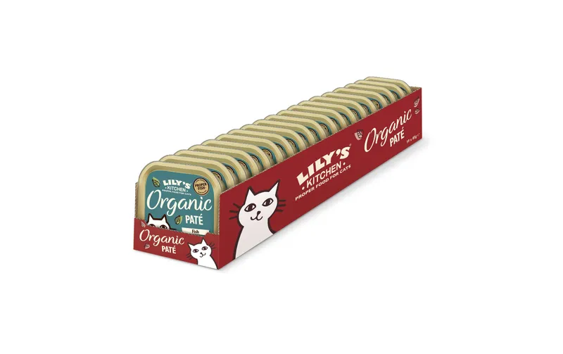 Lily's Kitchen Nassfutter Organic Fisch, 19 x 85 g