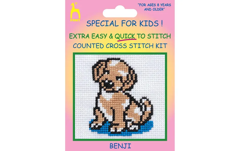 Pony Stickset Hund
