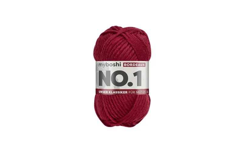 myBoshi Wolle Nr.1 Bordeaux 50 g, 55 m