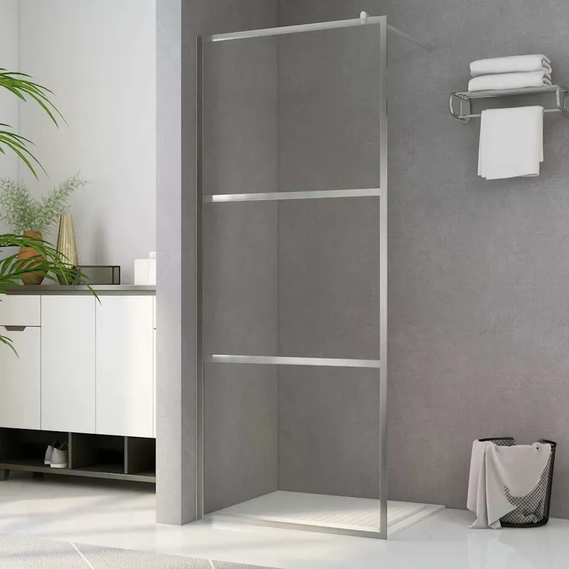 Paroi de douche à l'italienne à verre ESG transparent 115x195cm