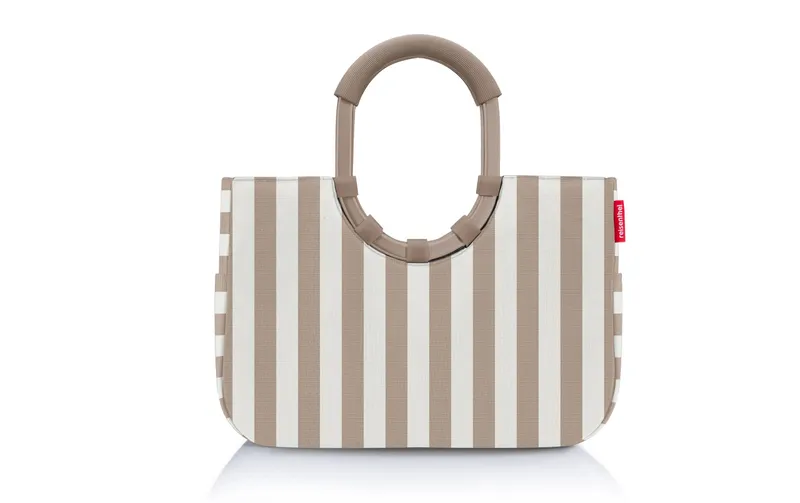 Reisenthel Einkaufskorb Loopshopper M Summerstripes Coffee
