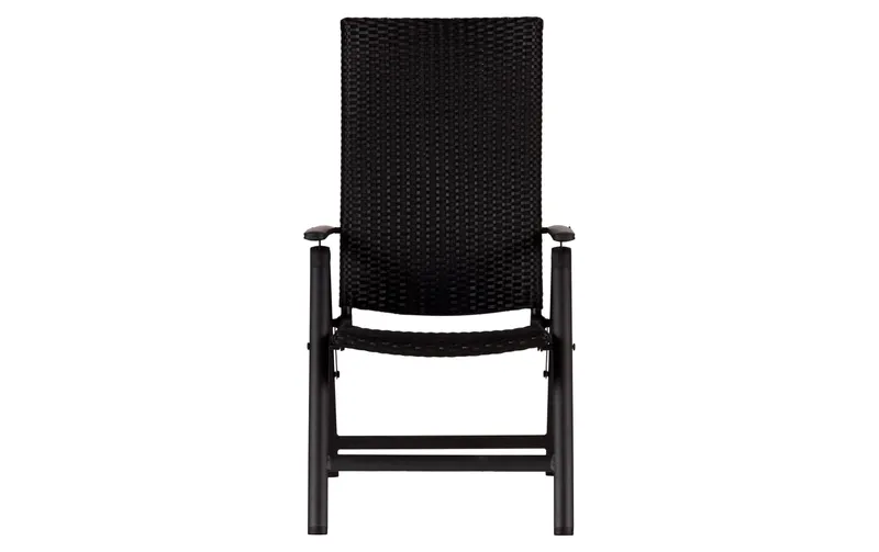 Schou Gartenstuhl Lise Positon 59 x 75 x 108cm – Schwarz