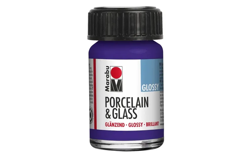 Marabu glass- and Porzellanfarbe 251 Violett, 15 ml