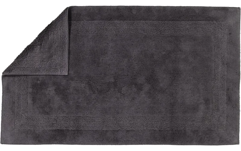 Cawö Badteppich 70 x 120 cm, Basalt Gray