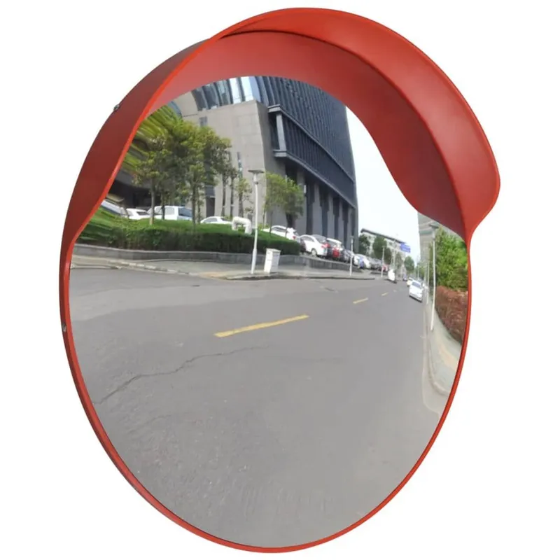 Verkehrsspiegel Konvex PC-Kunsttessuto Orange 60 cm Outdoor