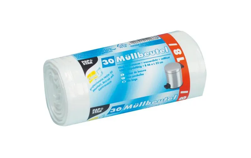 Weita sacs poubelle Papstar 18 l, 30 pièces