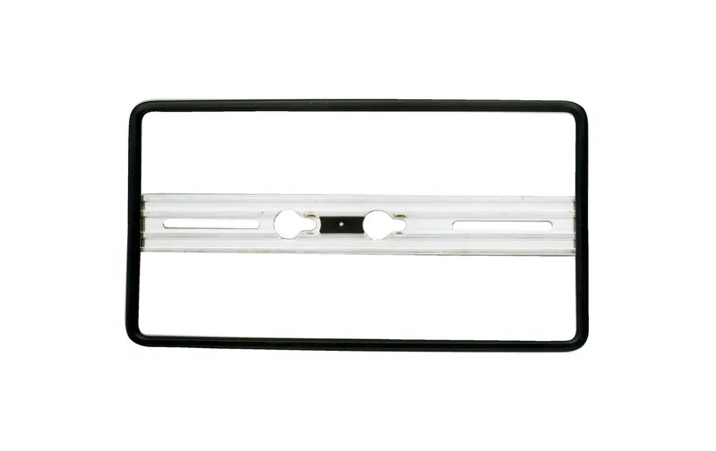Quick-fix Kennzeichenhalter Schwarz, 30 × 16 cm