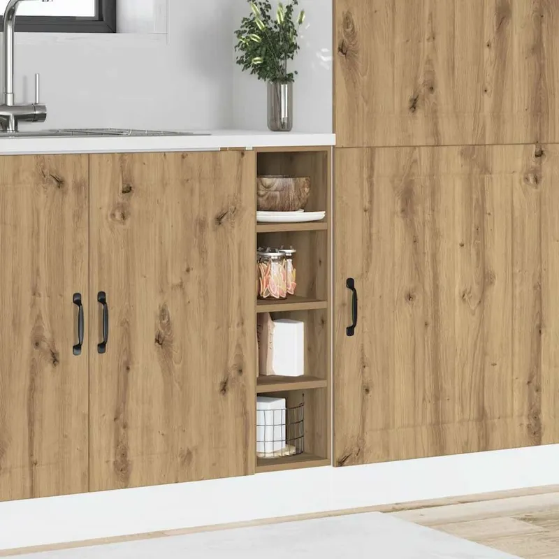 Unterschrank Riga Artisan-Eiche 20x44,5x81,5 cm derivato del legno