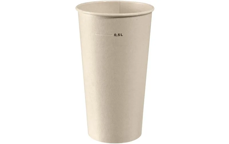 Duni Einwegbecher Breeze 590 ml, 36 pieces, brown