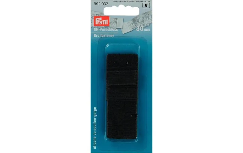 Prym BH-Zubehör Verschluss black, 30 mm