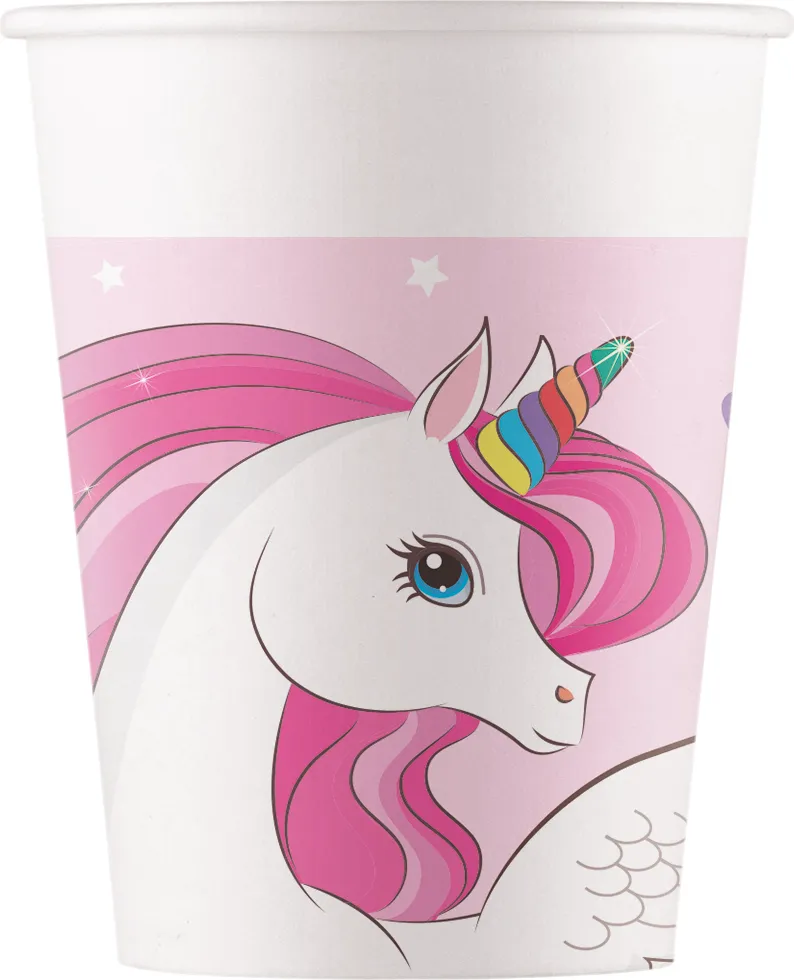 Partybecher Einhorn 200 ml