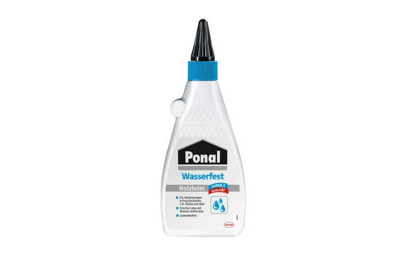 Ponal Holzleim Super 3 Wasserfest 550 g, Weiss