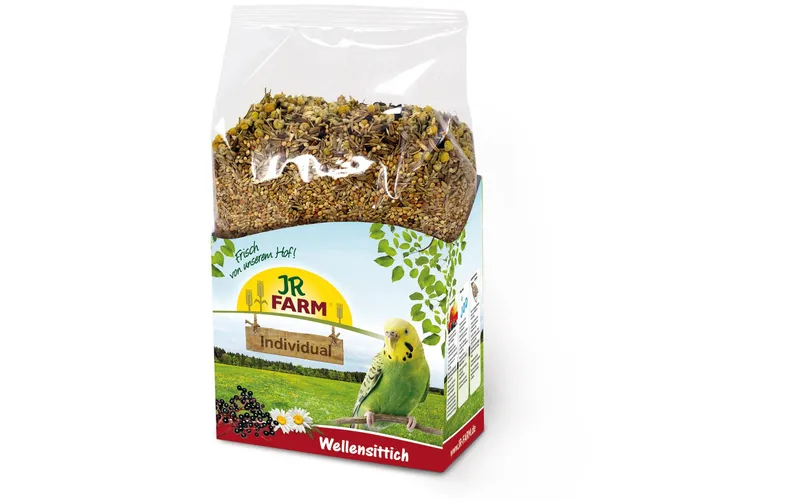 JR Farm Ziervogelfutter Individual Wellensittich, 1 kg