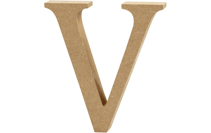 Creativ Company Holzbuchstabe V 1 pièces