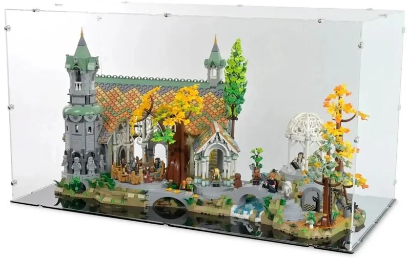 iDisplayit Baukasten Acryl-Display per LEGO 10316 Herr der Ringe