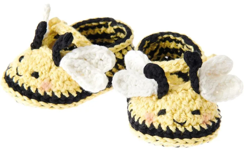Rico Design Häkelset Ricorumi Babyschuhe, Biene