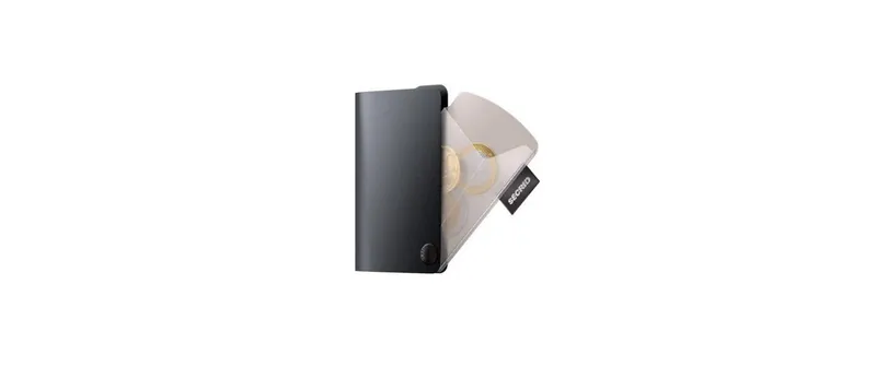 SECRID Portemonnaie Coinpocket Schwarz/Transparent