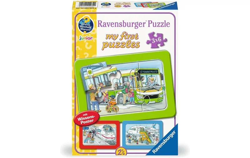 Ravensburger Unterwegs mit Bus, Bahn und Flugzeug