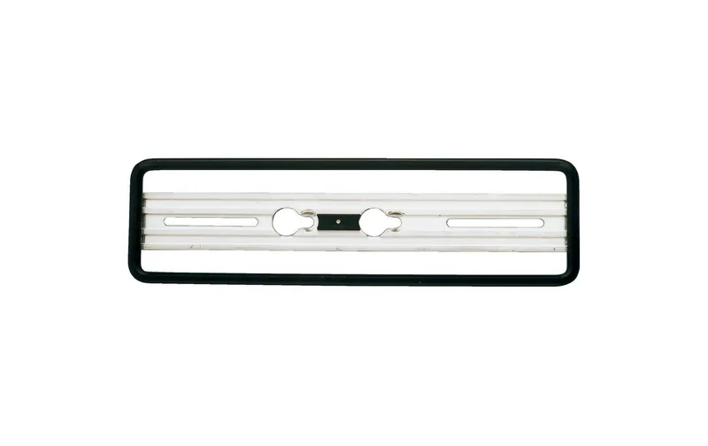 Quick-fix Kennzeichenhalter Schwarz, 30 × 8 cm