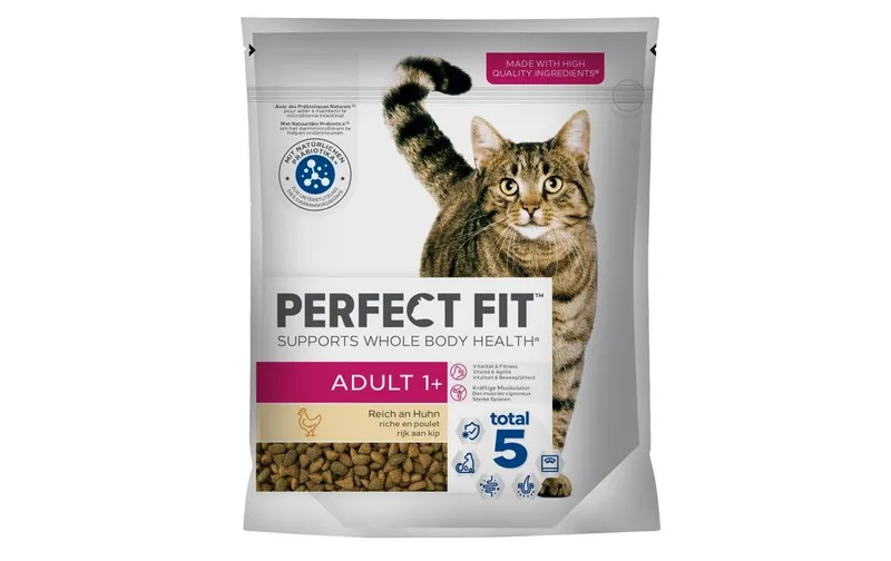 Perfect Fit Trockenfutter Cat Adult avec Huhn, 750 g