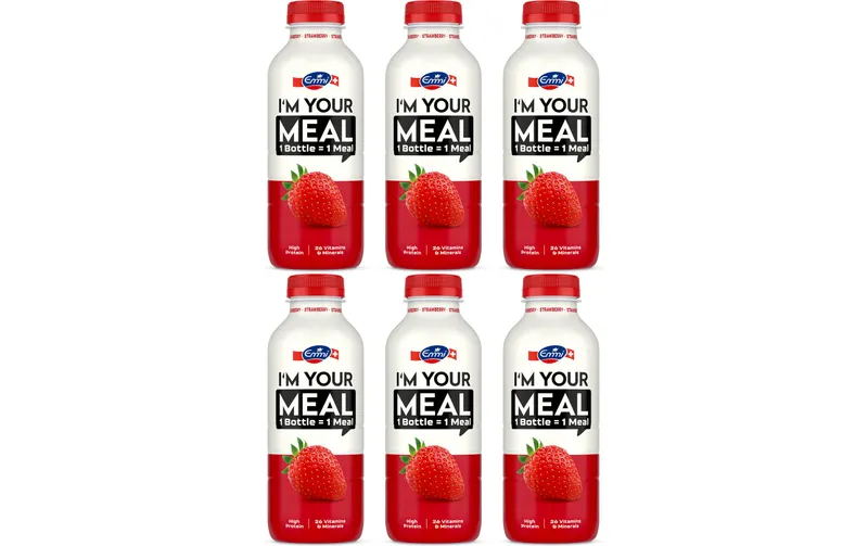 Emmi I'M YOUR MEAL Trinkmahlzeit Strawberry 6x 500 ml