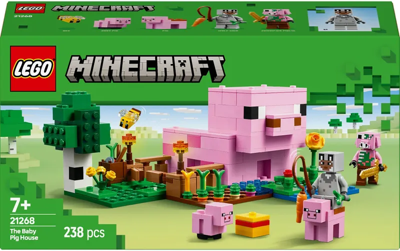 LEGO® Minecraft le Babyschwein-Haus 21268