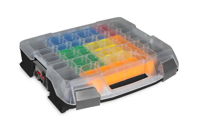 L-BOXX Systemkoffer W-BOXX 102 IBS BSS nero, Deckel transparent