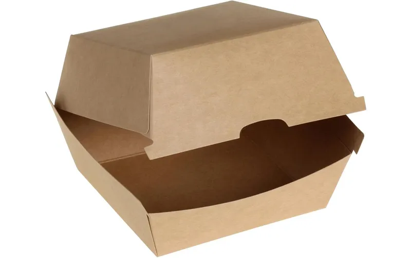 belesse nature Hamburger-Box Kraft braun 50 pièces
