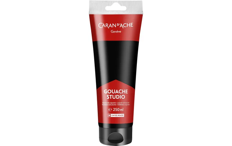 Caran d'Ache Wasserfarbe Gouache Studio 250 ml, black