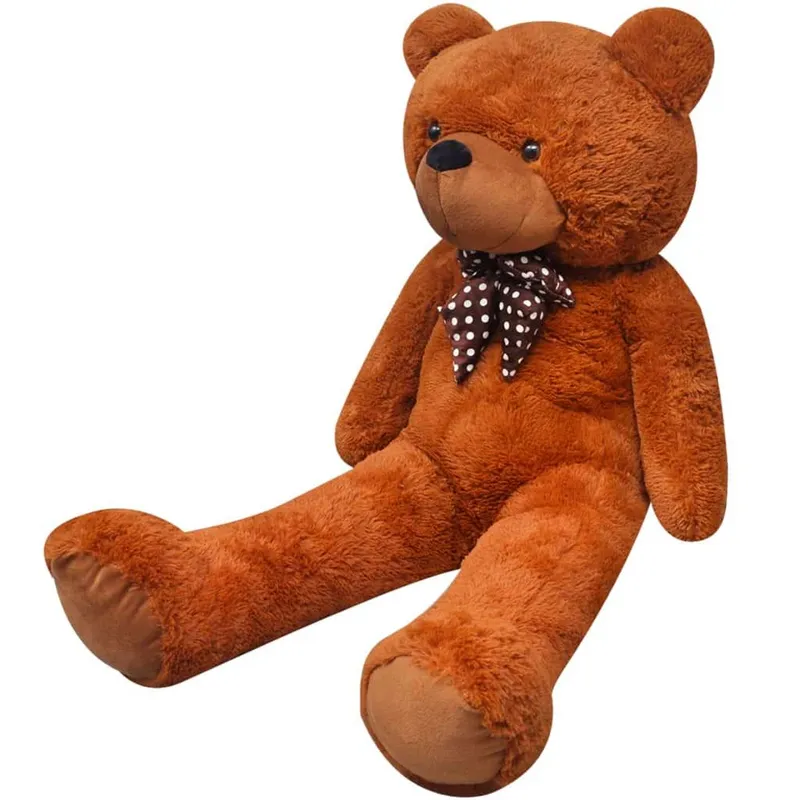 Teddybär Kuscheltier Plüsch brown 242 cm