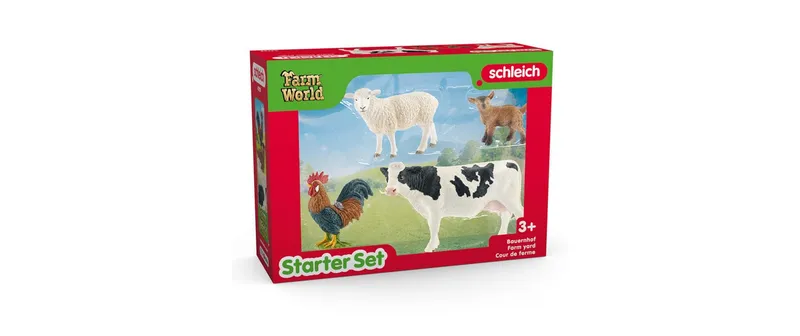 Schleich Spielfigurenset Farm World Bauernhof Starter-Set