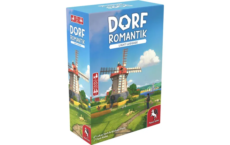 Pegasus Spiele Familienspiel Dorfromantik – Light Luggage -EN