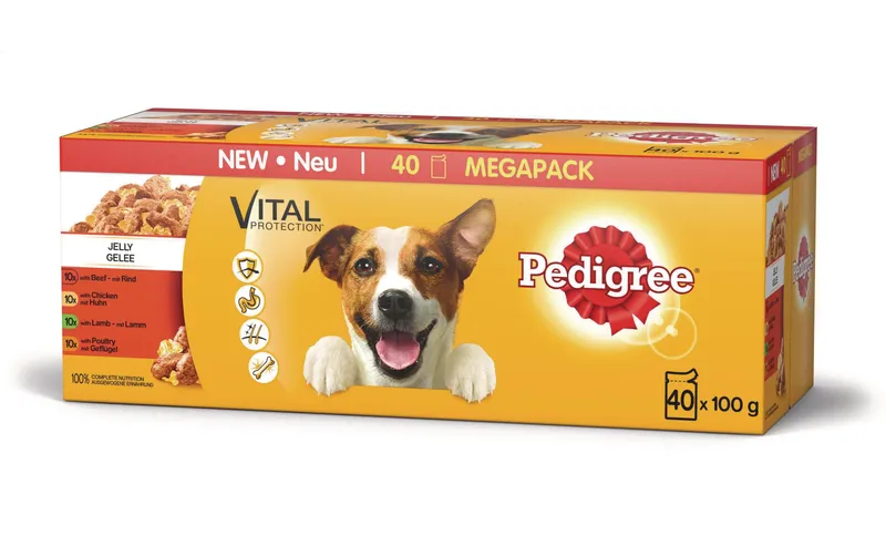 Pedigree Nassfutter Vital Protection Gelee 40 x 100 g