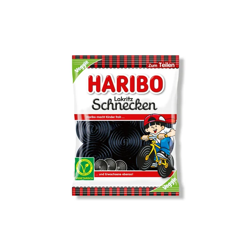 Haribo Gummibonbons Lakritz-Schnecken 175 g