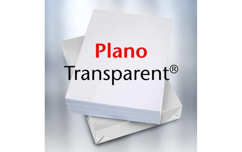 Plano transparentpapier Plano A4, 80 g/m², 250 pièces, transparent