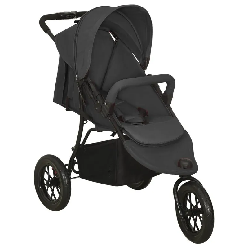 Kinderwagen antracite Stahl