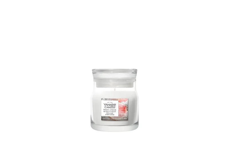 Yankee Candle Signature Duftkerze White Spruce & Grapefruit Signature Small Jar