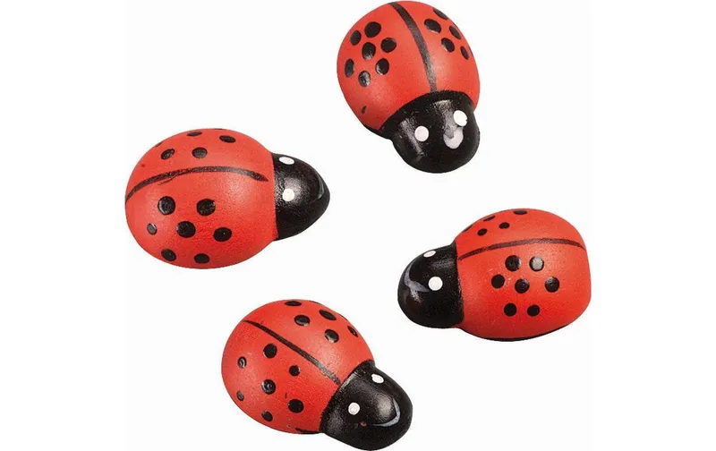 Knorr Prandell Streudeko 2.5 cm 3D Marienkäfer, 10 pièces